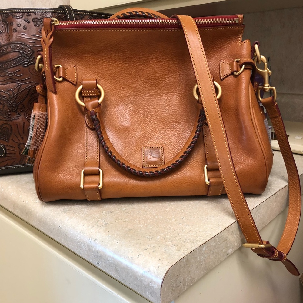 Small Natural Florentine Satchel